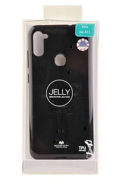 Etui Mercury Goospery Jelly Case do Samsung Galaxy M11 / A11 czarny zdjęcie 4