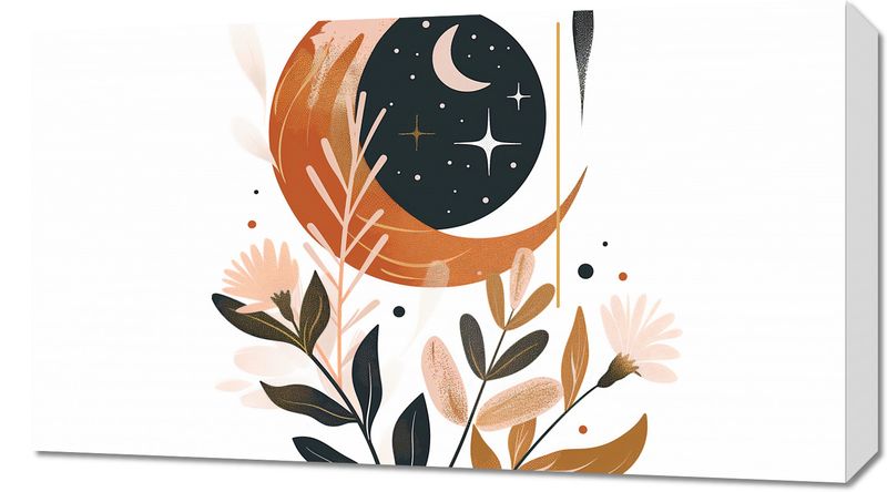 Obraz 70x40cm Siła i Księżyc zdjęcie 1