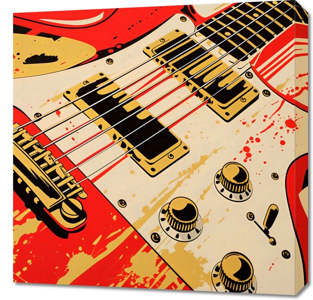 Obraz 60x60cm Przed Graniem zdjęcie 1