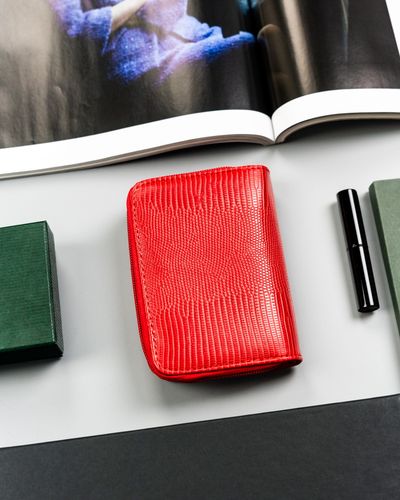 portfel damski pu a-030b-bl 8358 red na Arena.pl