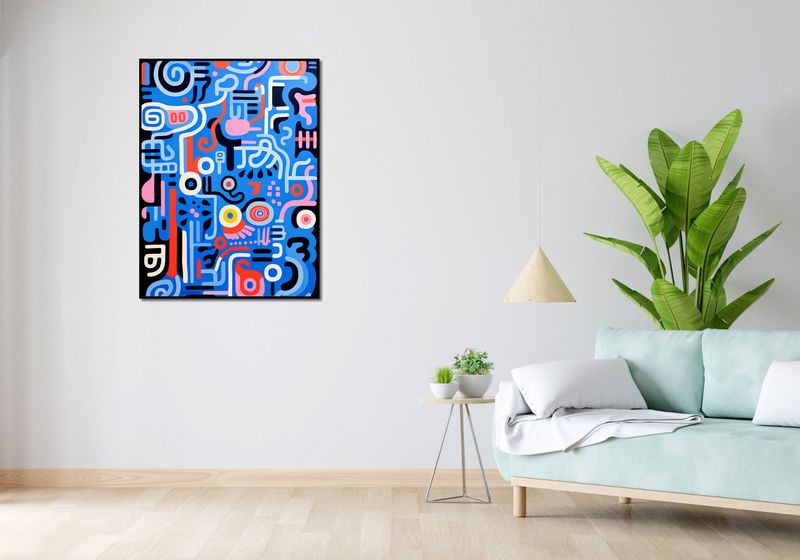 Plakat 75x100cm Rytmiczne Echo zdjęcie 4