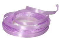 WSTĄŻKA TASIEMKA SATYNOWA LAWENDOWA 6MM 32M