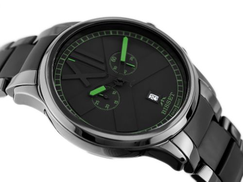 Bisset BSFE11 - CERAMICZNY / CHRONOGRAF (zb034d) na Arena.pl