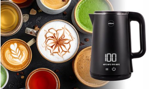 Czajnik bezprzewodowy z regulacją temperatury C515 czarny 2000W 5 na Arena.pl