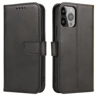 etui z klapką i portfelem magnet case do tecno spark 10 pro - czarne