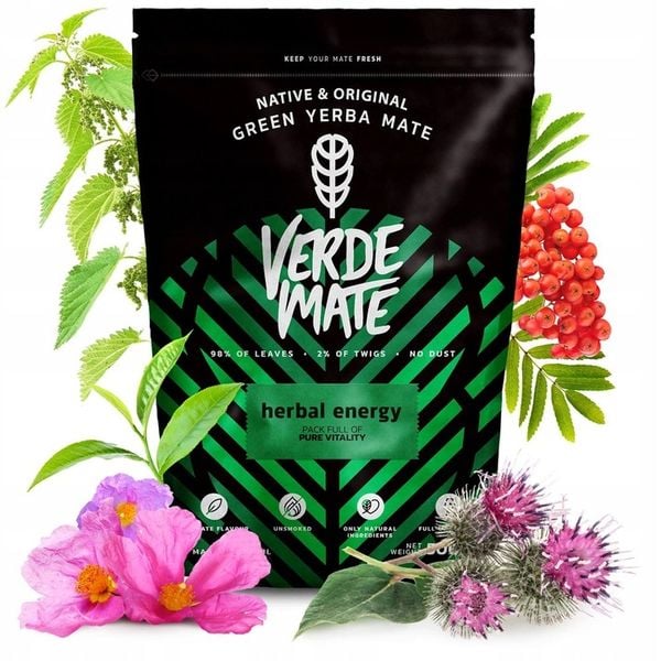 Yerba Mate Green Verde Mate Herbal Energy 0,5kg 500g zdjęcie 2