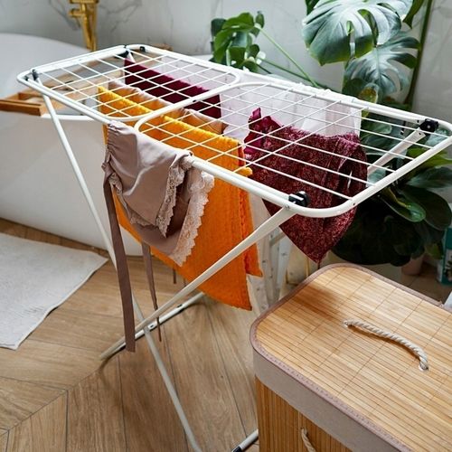 SUSZARKA Balkonowa na PRANIE Rozkładana na Ubrania Tadar Basic 182x40x86 cm na Arena.pl