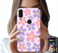 ETUI DO HUAWEI Y7 2019 - KOLOROWE STOKROTKI, STOKROTKA, KWIATKI