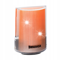 Lampa Beninca STAR.O LED z wbudowaną anteną i pomarańczowym odbłyśnikiem