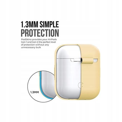 Etui KeyBudz Elevate Keychain do AirPods 1/2 pastel yellow na Arena.pl