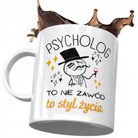 Dla Psychologa Kubek Na Urodziny Na Prezent Z Nadrukiem Ze Zdjęciem