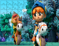 Puzzle tradycyjne GUS. Mały – wielki rycerz