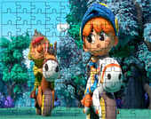 Puzzle tradycyjne GUS. Mały – wielki rycerz