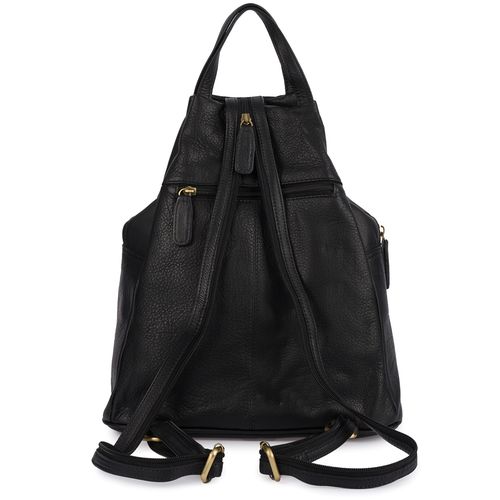 plecak damski skórzany czarny na Arena.pl