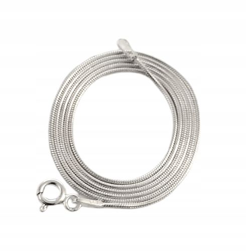 SREBRNY ŁAŃCUSZEK ŻYŁKA ( OKRĄGŁA) PRÓBA SREBRA- 925 na Arena.pl