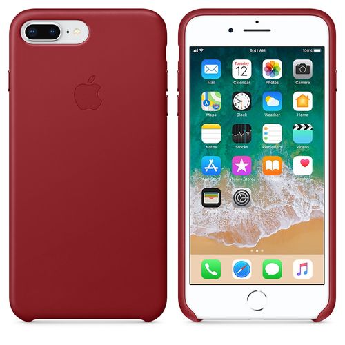 LEATHER Apple iPhone 7/8 Plus MQHN2ZM/A - RED na Arena.pl