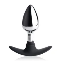 xr brands plug anatomiczny metalowo-silikonowy średni 848518036131