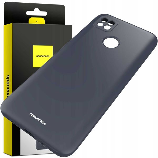 Spacecase Silicone Case Redmi 9C Black zdjęcie 10