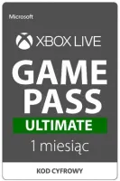 Xbox Game Pass Ultimate 1 miesiąc 30 dni XBOX One Series X|S Windows 10