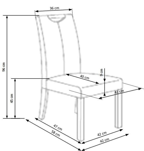 Krzesło Roca buk/ beżowe zdjęcie 3