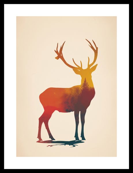 Plakat 25x35cm Światło Leśnego Monarchy zdjęcie 3
