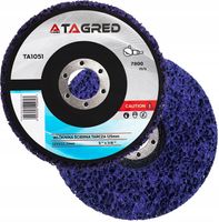 ŚCIERNICA TARCZA ŚCIERNA WŁOSY MURZYNA 125MM x5 szt ZESTAW