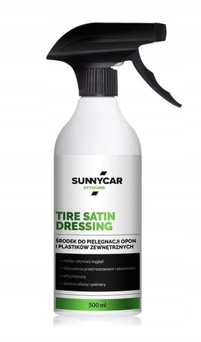 CZERNIDŁO DO OPON I PLASTIKÓW ZEWNĘTRZNYCH SUNNYCAR PIELĘGNUJE 500 ml na Arena.pl