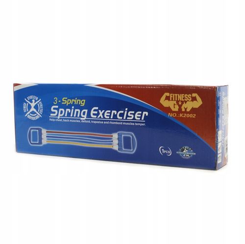 EKSPANDER DO ĆWICZEŃ gumowy 3 SPRĘŻYNY na Arena.pl