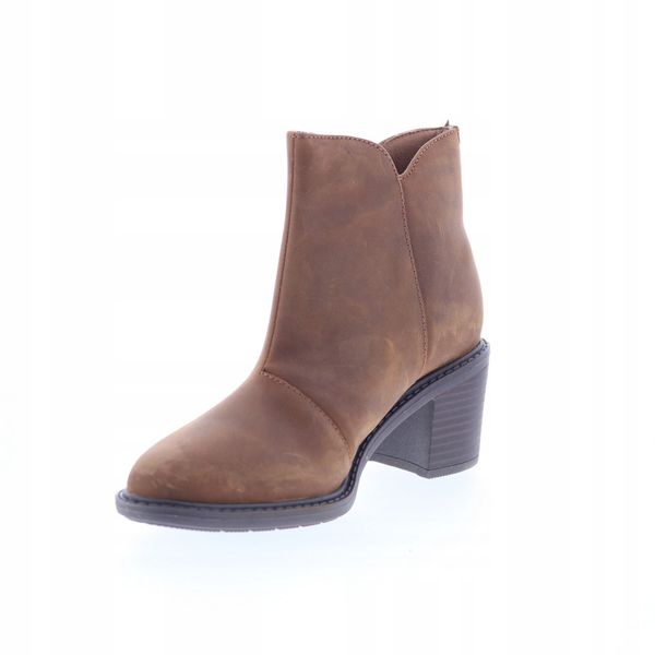 Clarks Botki Scene Zip 261637684 Brązowy R38 zdjęcie 4