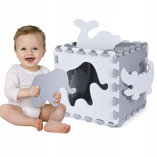 GRUBA MATA EDUKACYJNA puzzle PIANKOWE XXL KOJEC na Arena.pl