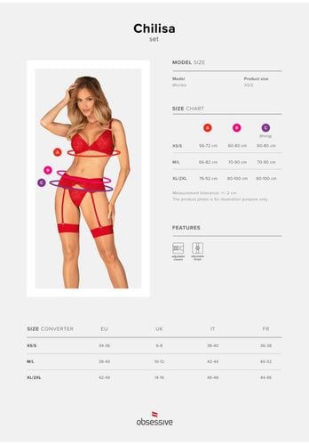 chilisa komplet 3 częściowy  m/l na Arena.pl