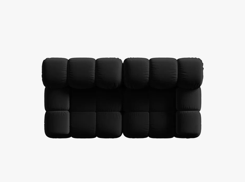 SOFA 2-OSOBOWA BELLIS CZARNY VELWET na Arena.pl