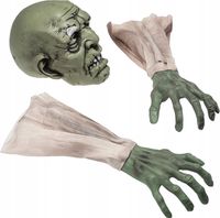 ZOMBIE LEŻĄCY DEKORACJA HALLOWEEN STRASZNY ZOMBIAK OZDOBA HALLOWEENOWA