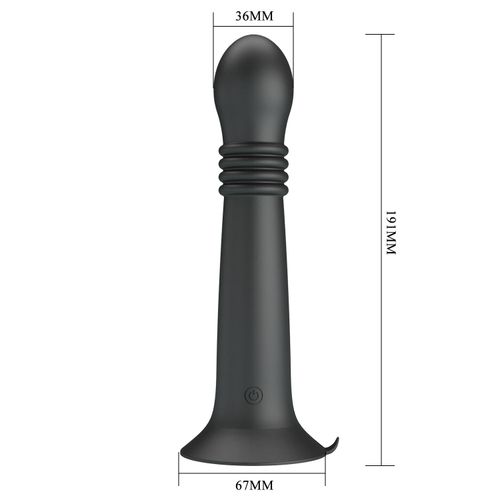 Pretty Love Stellan Thrusting & Rotating Wand Massager – 23 Cm na Arena.pl