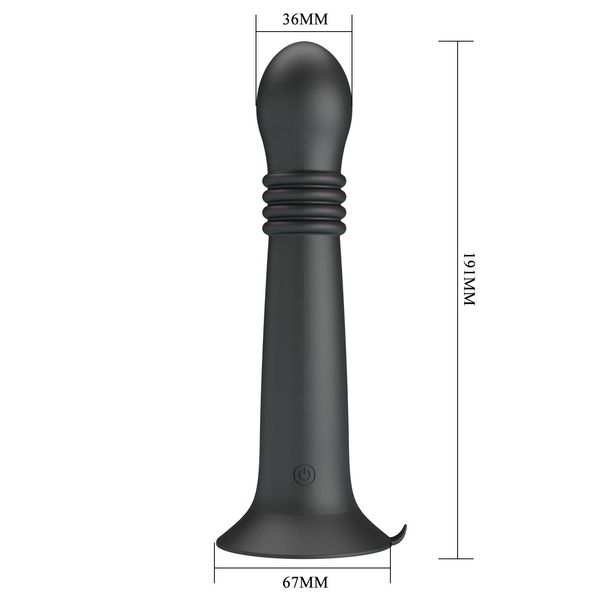 Pretty Love Stellan Thrusting & Rotating Wand Massager – 23 Cm zdjęcie 5