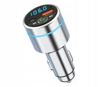 TRANSMITER FM BLUETOOTH PD 30W USB / USB-C BC61 ŁADOWARKA SAMOCHODOWA