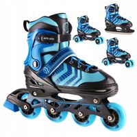 Rolki Regulowane Łyżworolki Łyżwy Wrotki Rekreacyjne Dla Dzieci 4w1 NILS