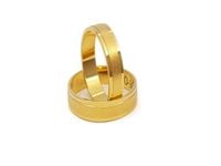 Złote Obrączki Ślubne 585 model SU17 DUŻY WYBÓR