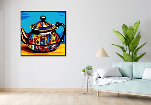 Plakat 100x100cm Może Herbatki? na Arena.pl