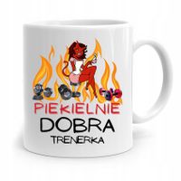 Dla Trenera Trenerki Gym Siłownia Kubek Prezent Z Nadrukiem Ze Zdjęciem