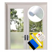 Folia Matowa Szroniona Okienna na Szybę Okno 50x200 Ochrona i Prywatność