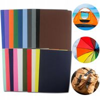 Kolorowa łata samoprzylepna do naprawy kurtki 20 szt. łatki z klejem