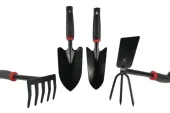 Zestaw narzędzi OGRODOWYCH grabki ŁOPATKA pazurki