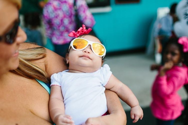 Okulary dziecięce Babiators Polarized Wicked White OL Junior 0-3 lat zdjęcie 5