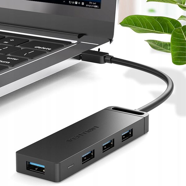 VENTION Type-C HUB 4xUSB3.0 + MicroUSB Power 0,5m zdjęcie 16