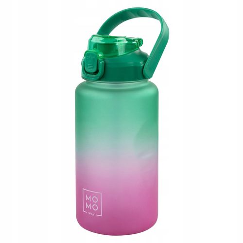 Szczelna BUTELKA NA WODĘ ze słomką MOMO WAY BIDON bpa free 1500ml na Arena.pl