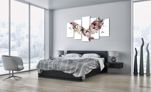 Obraz Na Płótnie - Gołąb Kompas Mapa - 160X85 Cm - Ea160X85-4109 na Arena.pl