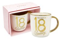 kubek elite urodziny 18 osiemnastka, różowa |  el-001
