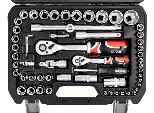 ZESTAW KLUCZY NASADOWYCH KLUCZE NASADOWE YATO 108 na Arena.pl