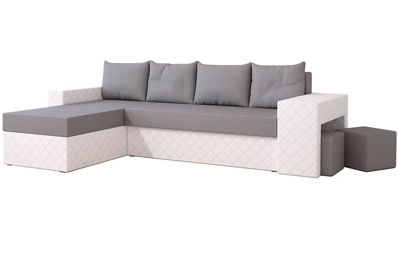 Narożnik Tomi rozkładany rogówka do salonu spanie pojemnik zdjęcie 1